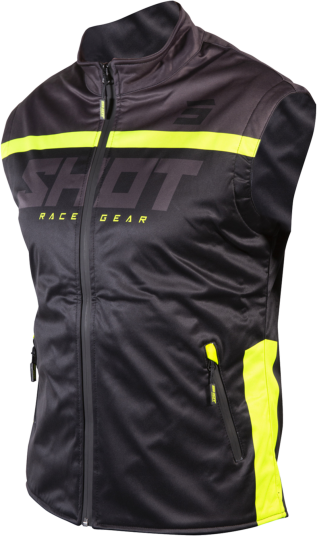 Shot Race Gear Enduro Vest Shot Lite 3.0 Svart Neon Gul