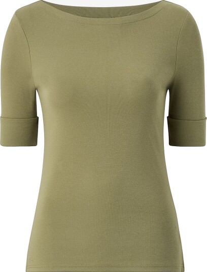 Lauren Ralph Lauren Topp Judy Elbow Sleeve Knit Beige