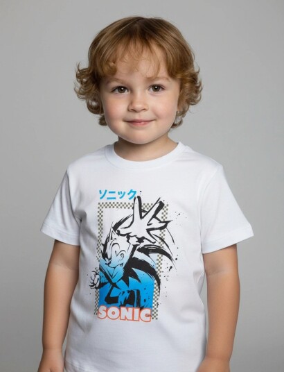 Sonic Tshirt White 110