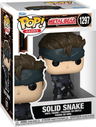 Funko POP! Metal Gear Solid Solid Snake figur