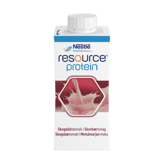 Resource Protein fullverdig proteinrik næringsdrikk Skogsbær 4x200 ml Resource Protein fullverdig proteinrik næringsdrikk Skogsbær 4x200 ml