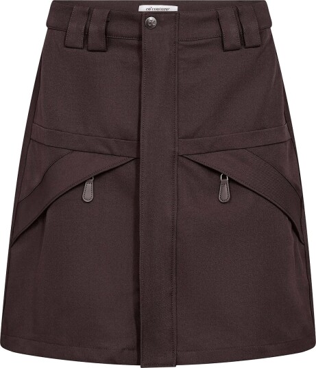 Co" Couture Lunacc Mini Skirt   BISON   S
