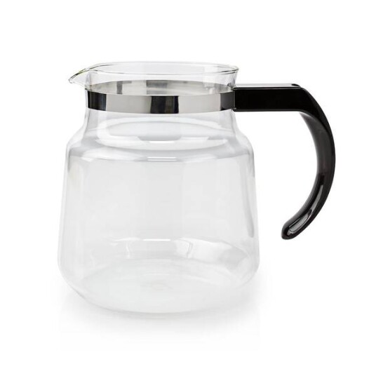 Nedis Ab Glasskanne til kaffetrakter 1,2 liter Svart håndtak