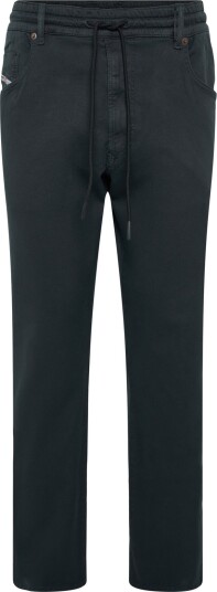 Diesel D Krooley Jogg Tapered Mid Rise Sweat Jeans Black 36
