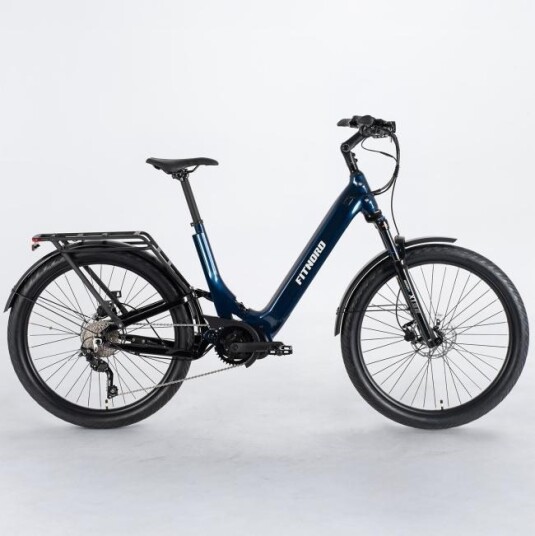 FitNord Ava 700FS NightSky Elsykkel mørkeblå