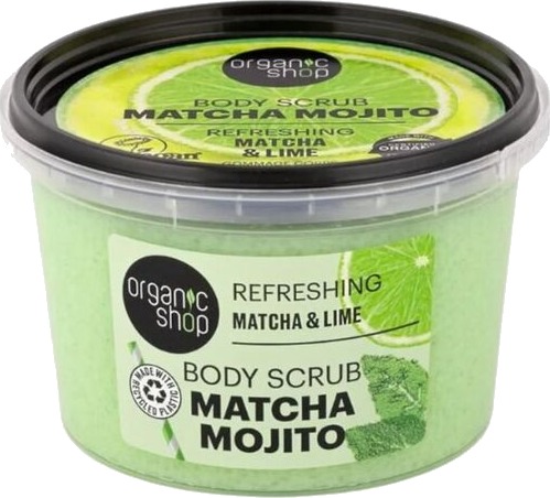 Organic Shop body scrub matcha & lime 250 ml