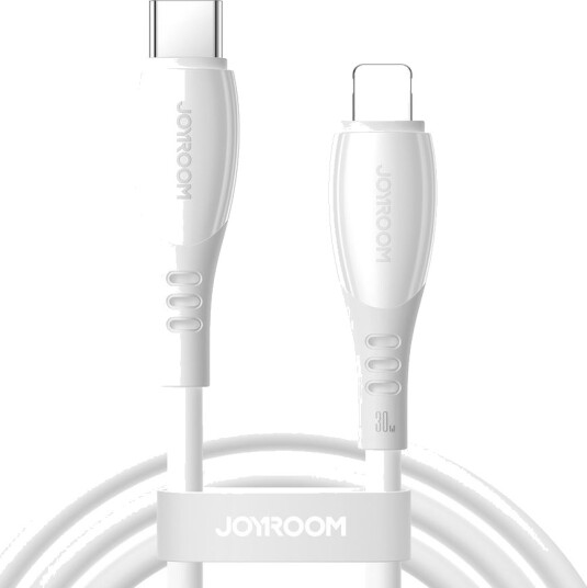 Joyroom S-A59 hurtigladekabel USB-C til Lightning 1,2 m – hvit