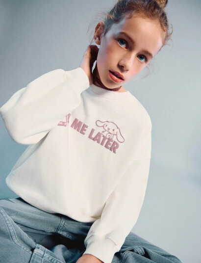 Mango Hello Kitty Sweatshirt Pink 5 6 Mango Hello Kitty Sweatshirt Pink 5 6
