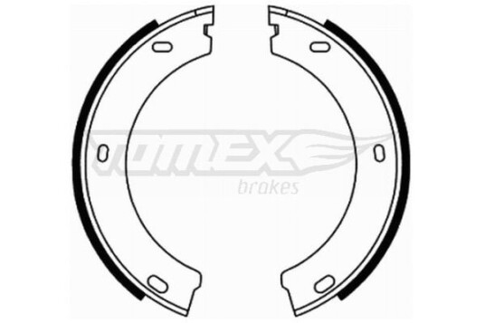 Bremsesko sett TOMEX Brakes TX 21 73 Bremsesko sett TOMEX Brakes TX 21 73