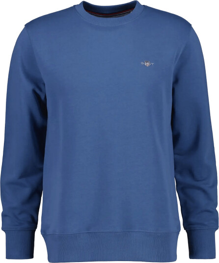 Gant Reg Shield C Neck Sweat   Blue   M