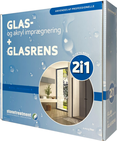 STONETREATMENT GLASS IMPREGNERING/RENS KIT