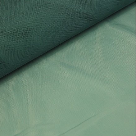 Tyllstoff 150cm 106 Støvete grønn - 50cm