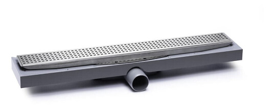 Purus PRO Line Chess Lav Sideutløp Krom / 600mm 50mm