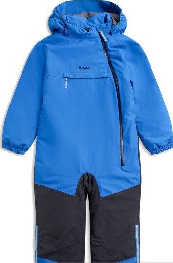 Bergans Of Norway Bergans Kid'S Lilletind Insulated Shell Coverall Olympic Blue/Dark Shadow Grey 98
