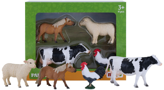 Mojo - Animal Starter Set 1 - Farm Life, 4 pcs (MJ-380037)