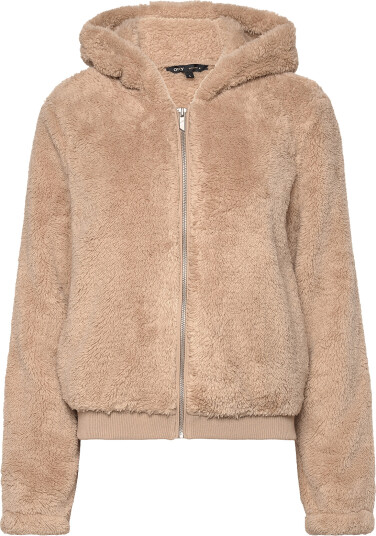 ONLY Onlnewanna Contact Sherpa Jkt Otw Noos Beige XS