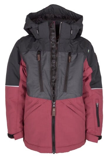 Lindberg Kids' Alpine Winter Jacket Black/Cerise 100