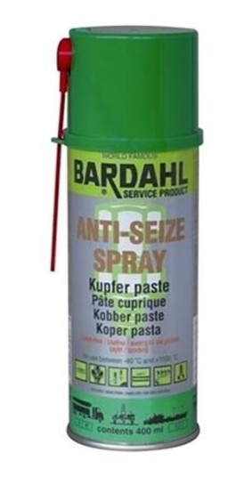 Bardahl 400 Ml. Kobberpasta Spray 1100° Grader