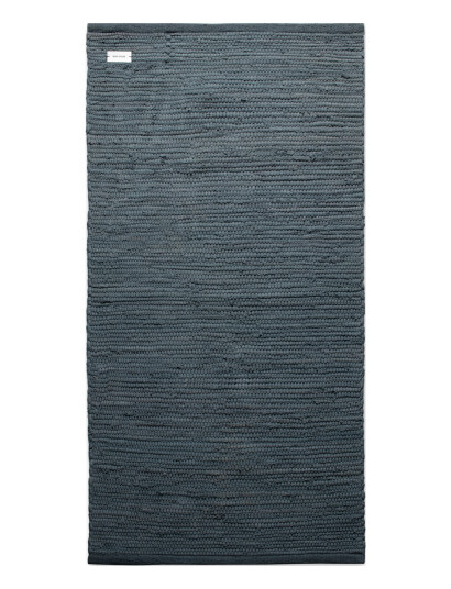 RUG SOLID Cotton - Grey - 75X300CM