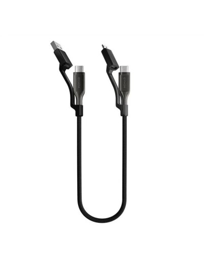 Nomad Universal Kevlar USB C Cable 0.3m Carbide NM014926848
