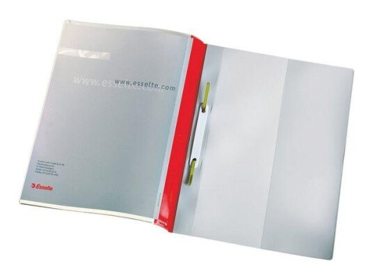 ESSELTE Flat File w/2 pock A4 Red Box of 25 ESSELTE Flat File w/2 pock A4 Red Box of 25
