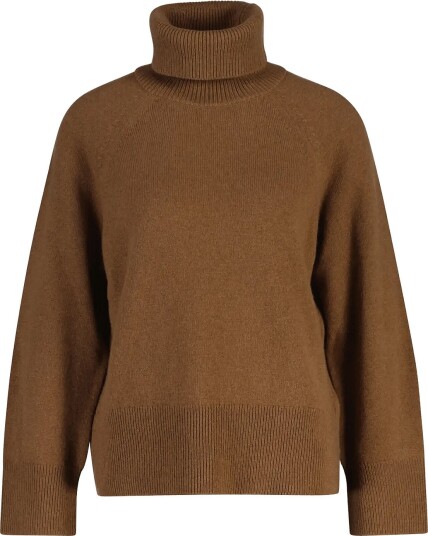 Gant Wool Cashmere Turtleneck   Brown   XS
