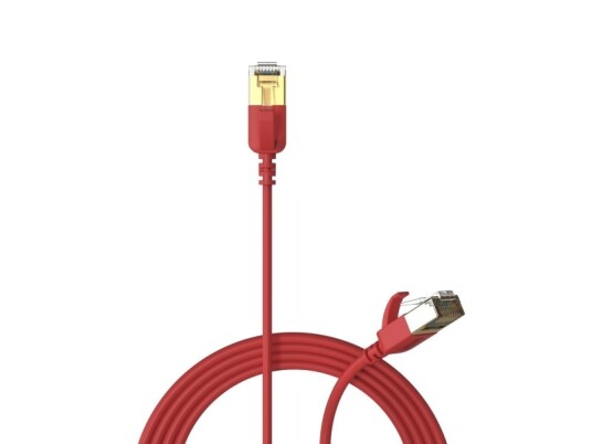Procab Procab Csd570r/1 Slimline Nettverkskabel - Cat7 Rj45 U/Ftp Rød Versjon - 1 Meter