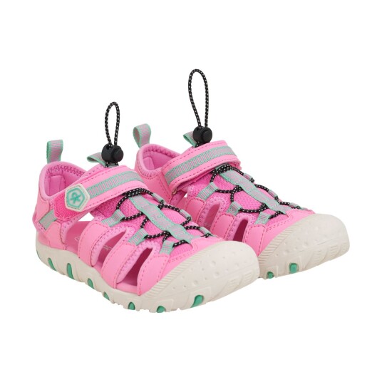 Color Kids Sandals Hiking W. Toe Cap Begonia Pink 25 Color Kids Sandals Hiking W. Toe Cap Begonia Pink 25