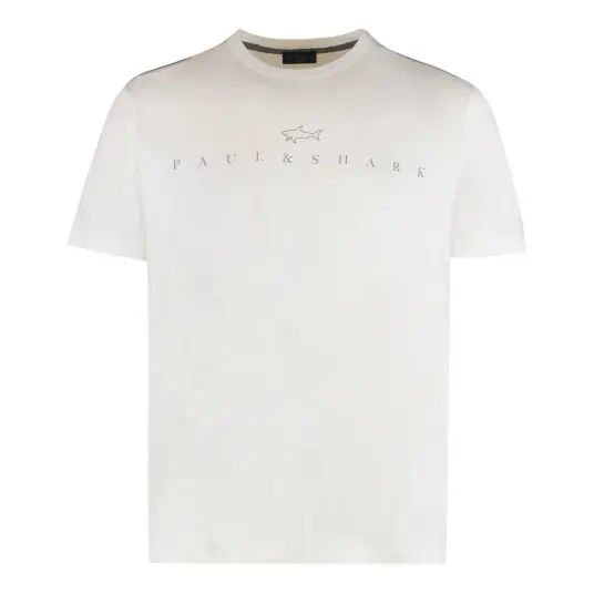 Paul & Shark Herre Topper Hvit M Paul & Shark Herre Topper Hvit M
