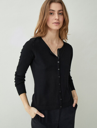 Minus New Laura Cardigan - Black - XL Minus New Laura Cardigan - Black - XL