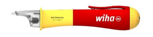 Wiha 43797 Kontaktfri Spenningsdetektor 12-1000 V med Innebygd Skjerm