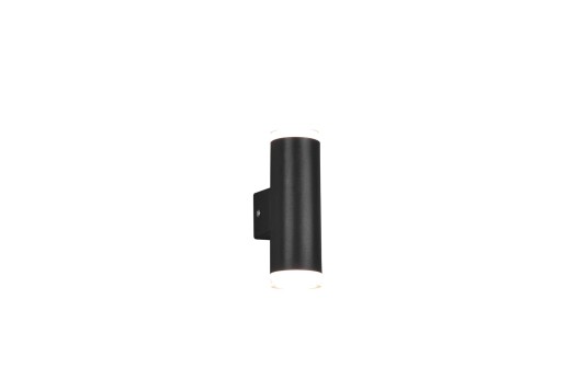 Trio Lighting Ray H2O LED vegglampe 2L matt svart -