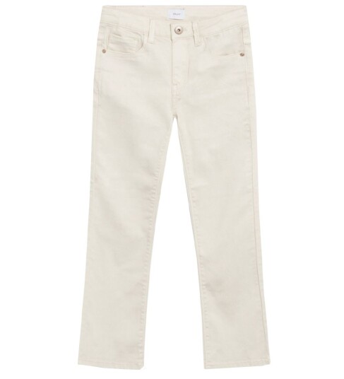 Grunt Jeans Utsving Ecru 9 år 134 Jeans Hvit