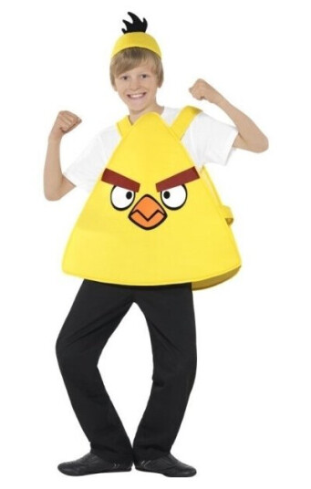 Boland Traciks Angry Birds Kostyme, Gul SM27104M