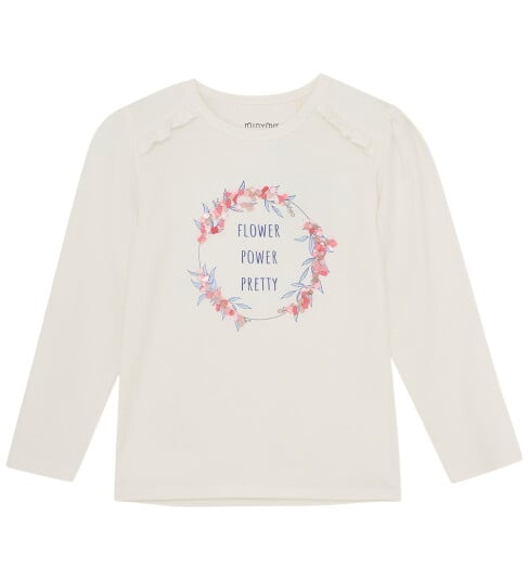 Minymo Genser   Marshmallow White   Minymo   2 år (92)   Genser   Hvit