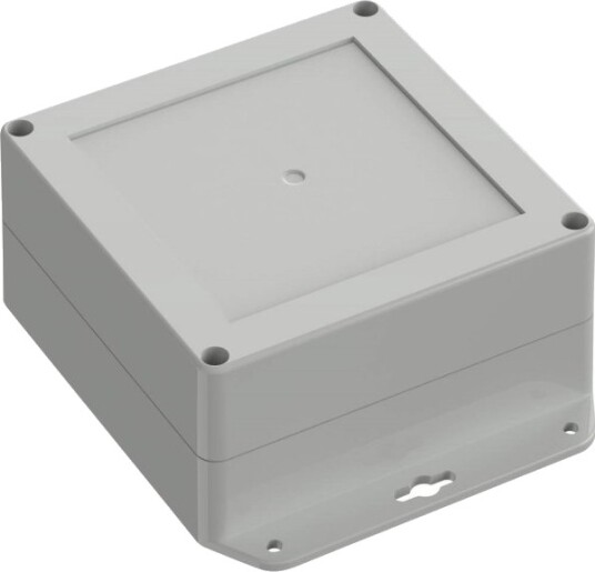 Tru Components 151,4 × 121,4 × 60 mm Polykarbonat Lysgrå