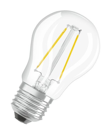 Osram LED-lyspære Mini-ball 1,5W/827 (15W) filament clear E27 Osram LED-lyspære Mini-ball 1,5W/827 (15W) filament clear E27