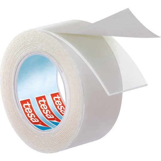tesa Powerbond Mounting Tape Transparent 1.5m x 19mm