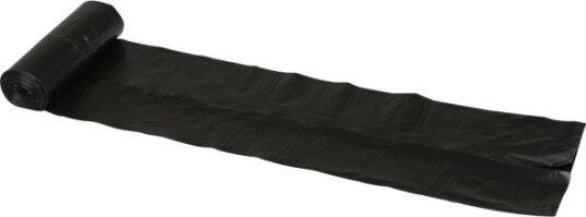 Sæk Abena Poly Line Supersæk 100 L Sort Lldpe/Virgin 25 Stk.