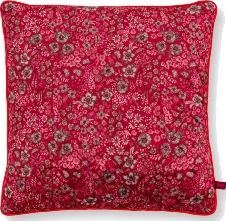 Pip Studio Cushion Quiltdais Red 50X50 Pip Studio Cushion Quiltdais Red 50X50