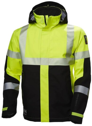 Helly Hansen Workwear ICU 71172-369 Skalljakke varsel, gul/svart Str. L, Klær