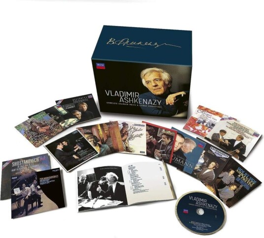 Vladimir Ashkenazy Complete Chamber Music & Lieder Recordings CD