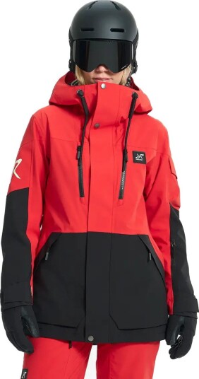RevolutionRace Skalljakke Turjakke & Vindjakke AccXel 2L Ski Jacket Dame Aura Red/Black Størrelse:S