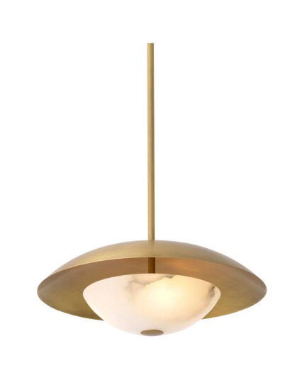 Marcona taklampe antikk messing