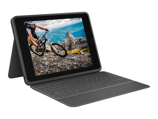 Logitech Rugged Folio Tastaturdeksel til iPad 10.2 & 11" - Nordisk Layout - Grafitt