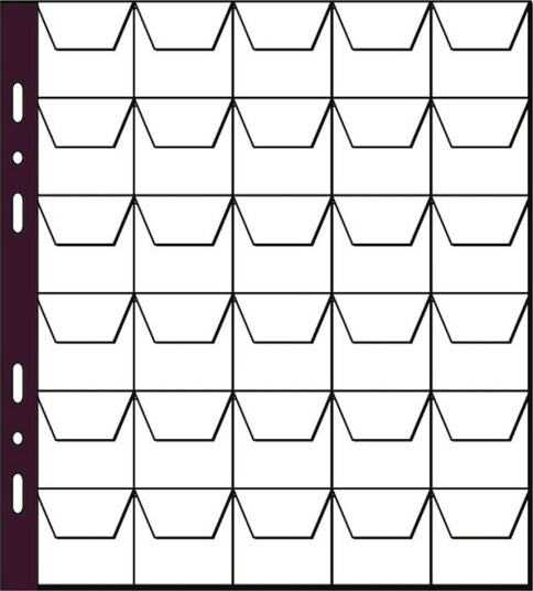 Pagna Myntlomme 30 rom 22x24cm 5pk Transparent Pagna Myntlomme 30 rom 22x24cm 5pk Transparent