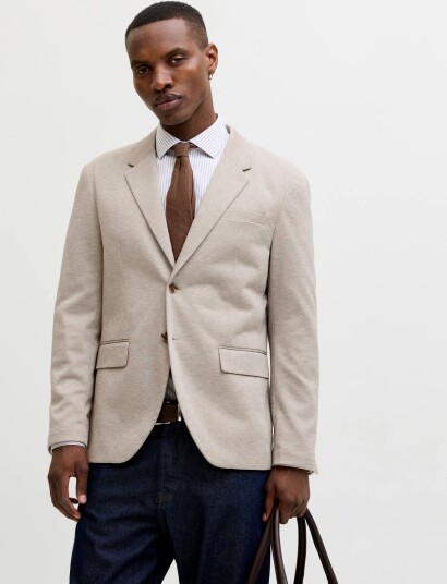 Jack & Jones Jprblamartin Leon Blazer No05 Sn Beige 46