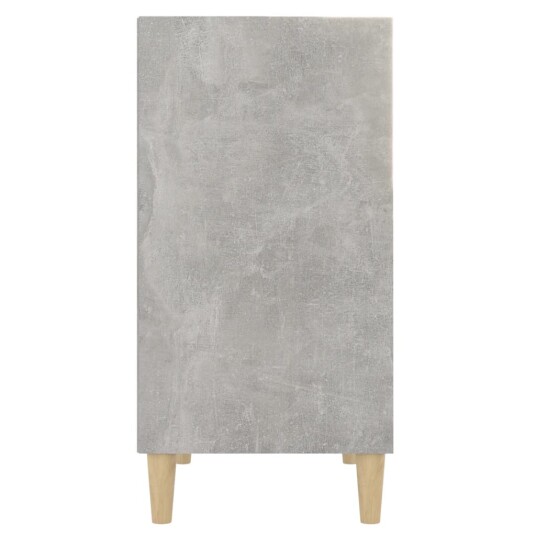 vidaXL Skjenk betonggrå 57x35x70 cm sponplate