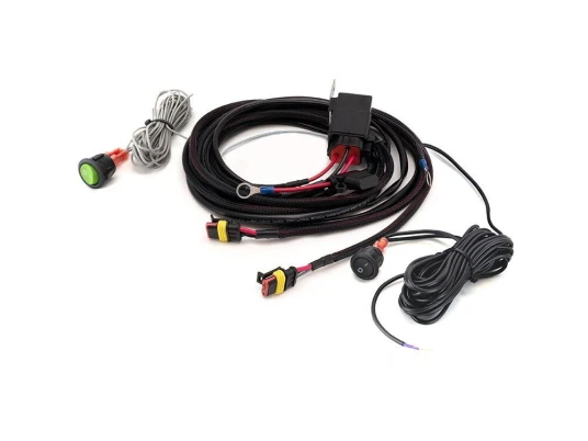 Lazer kabelsett til Linear 6 ELITE+ Til to lamper. 12V. to brytere Lazer kabelsett til Linear 6 ELITE+ Til to lamper. 12V. to brytere
