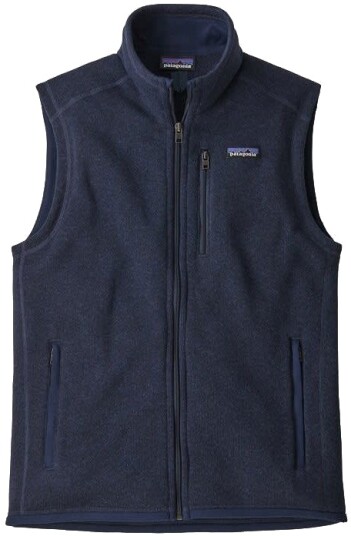 Patagonia Better Sweater Vest Herre New Navy L Patagonia Better Sweater Vest Herre New Navy L